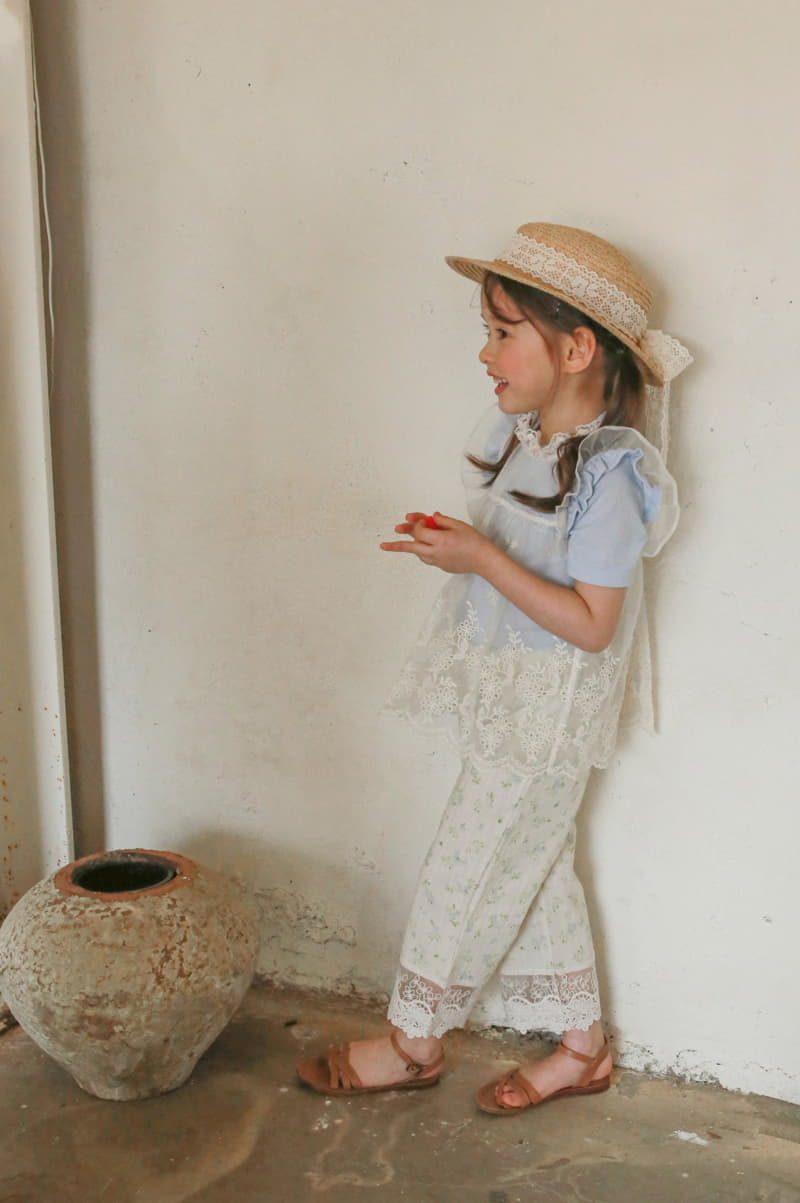 Flo - Korean Children Fashion - #childofig - Garden Layered Top - 2