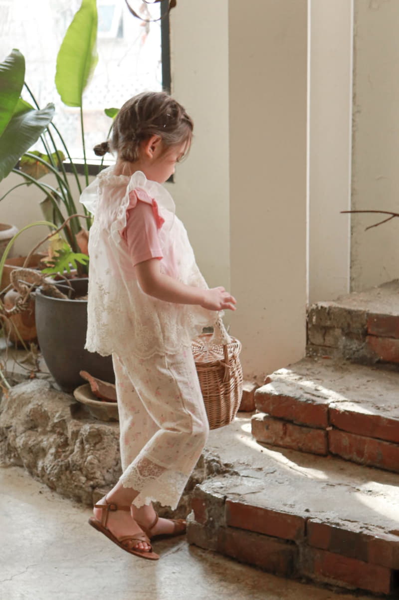 Flo - Korean Children Fashion - #childrensboutique - Garden Layered Top - 3