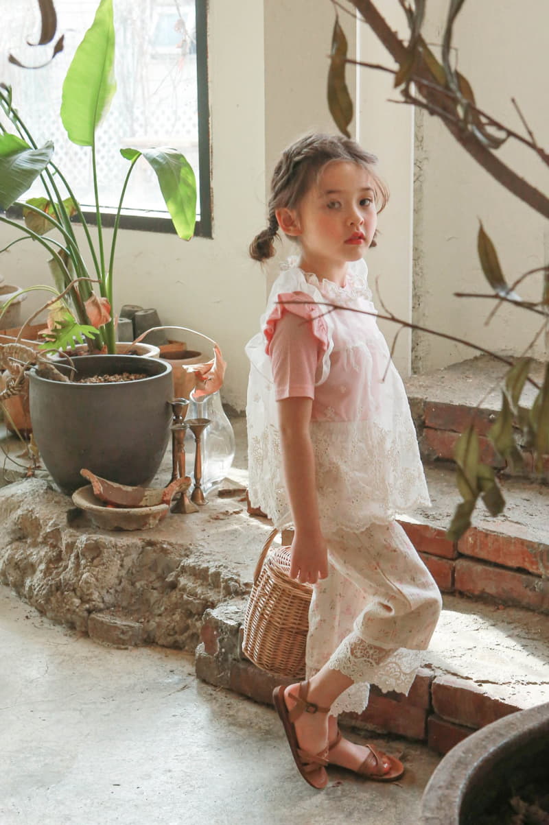 Flo - Korean Children Fashion - #childrensboutique - Garden Layered Top - 4
