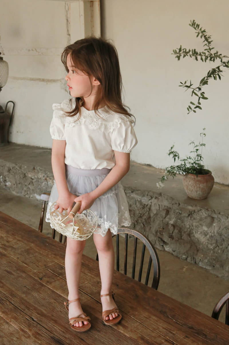 Flo - Korean Children Fashion - #designkidswear - Maren Collar Tee - 3
