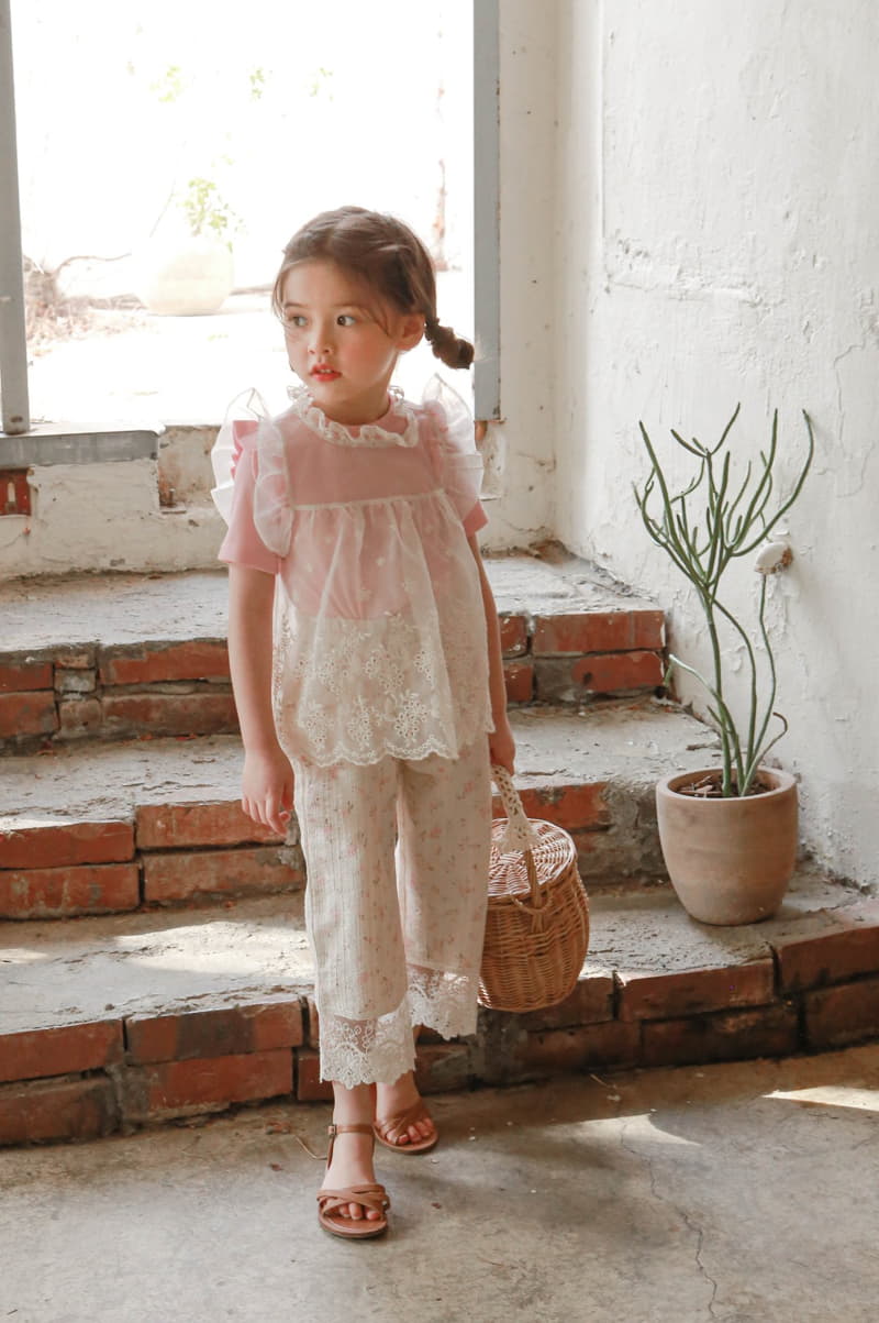 Flo - Korean Children Fashion - #fashionkids - Garden Layered Top - 6
