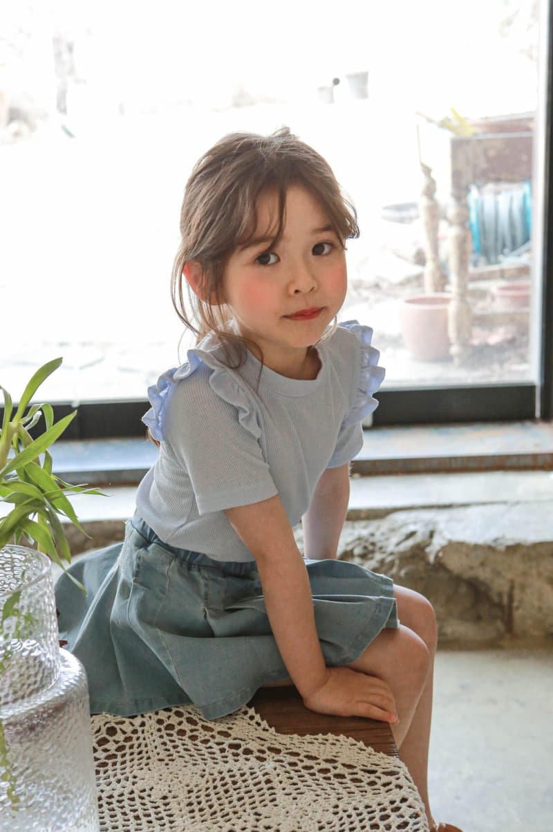 Flo - Korean Children Fashion - #kidsshorts - Mago Tee