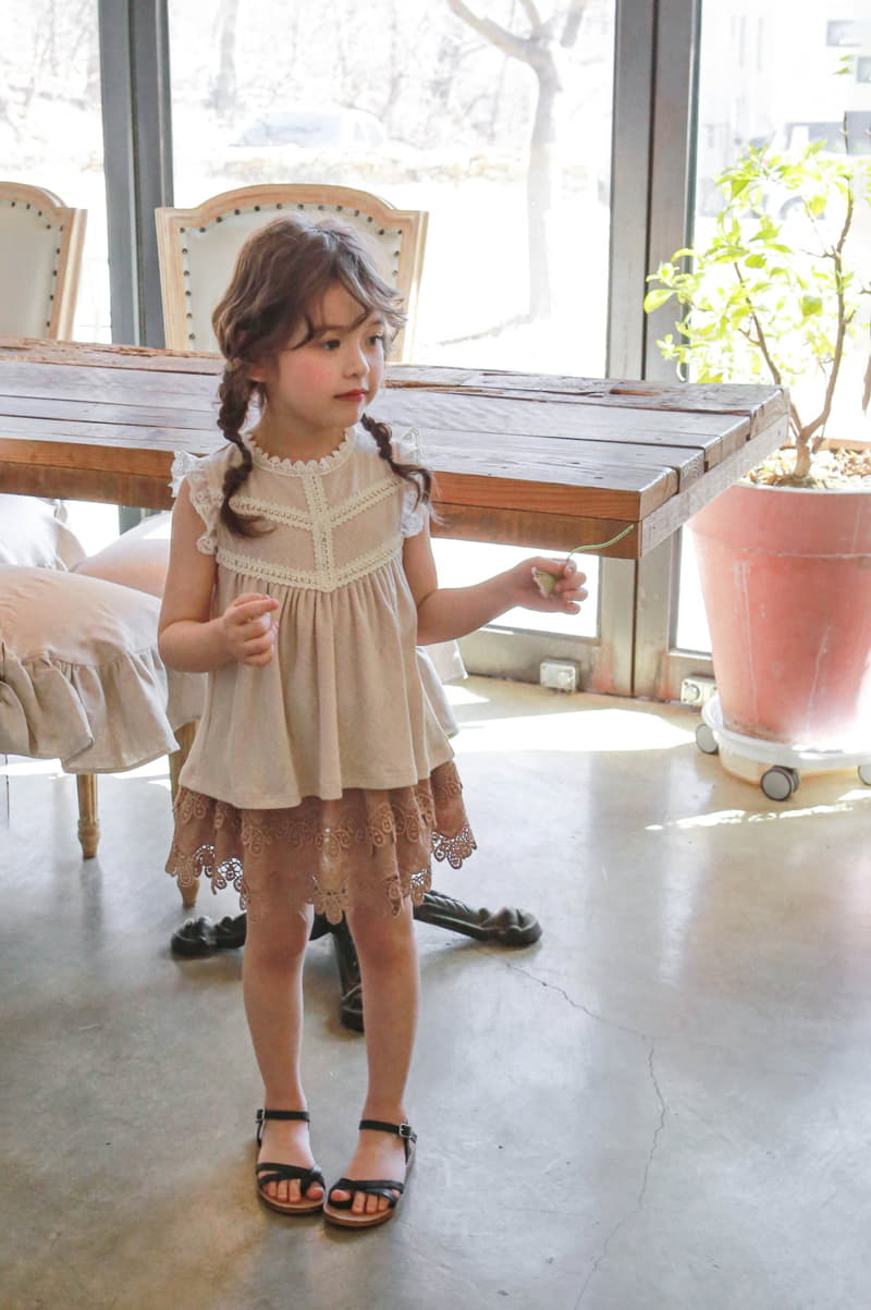 Flo - Korean Children Fashion - #kidsstore - Shirely Lace Skirt - 12
