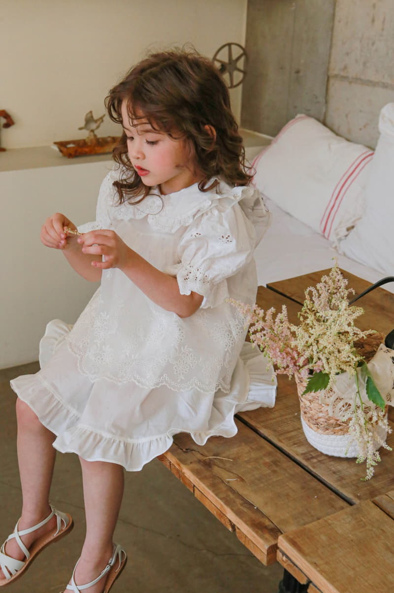 Flo - Korean Children Fashion - #kidsstore - Garden Layered Top - 8
