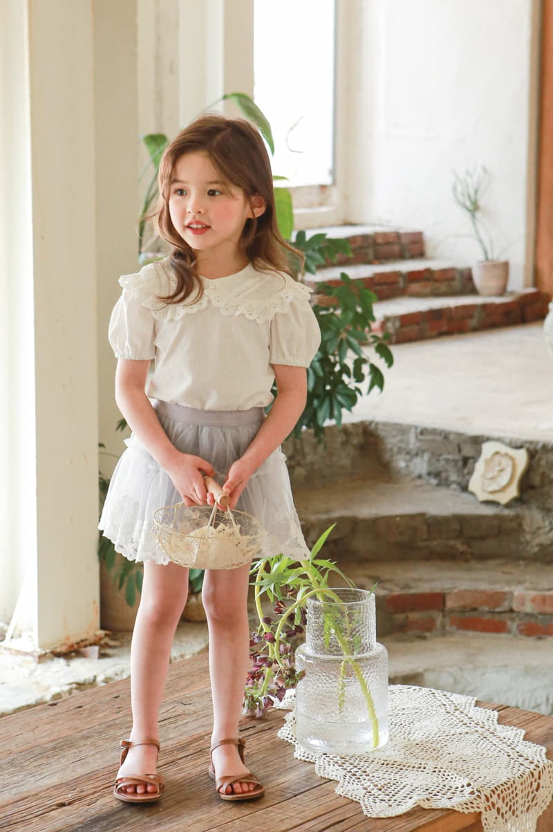 Flo - Korean Children Fashion - #kidsstore - Maren Collar Tee - 7