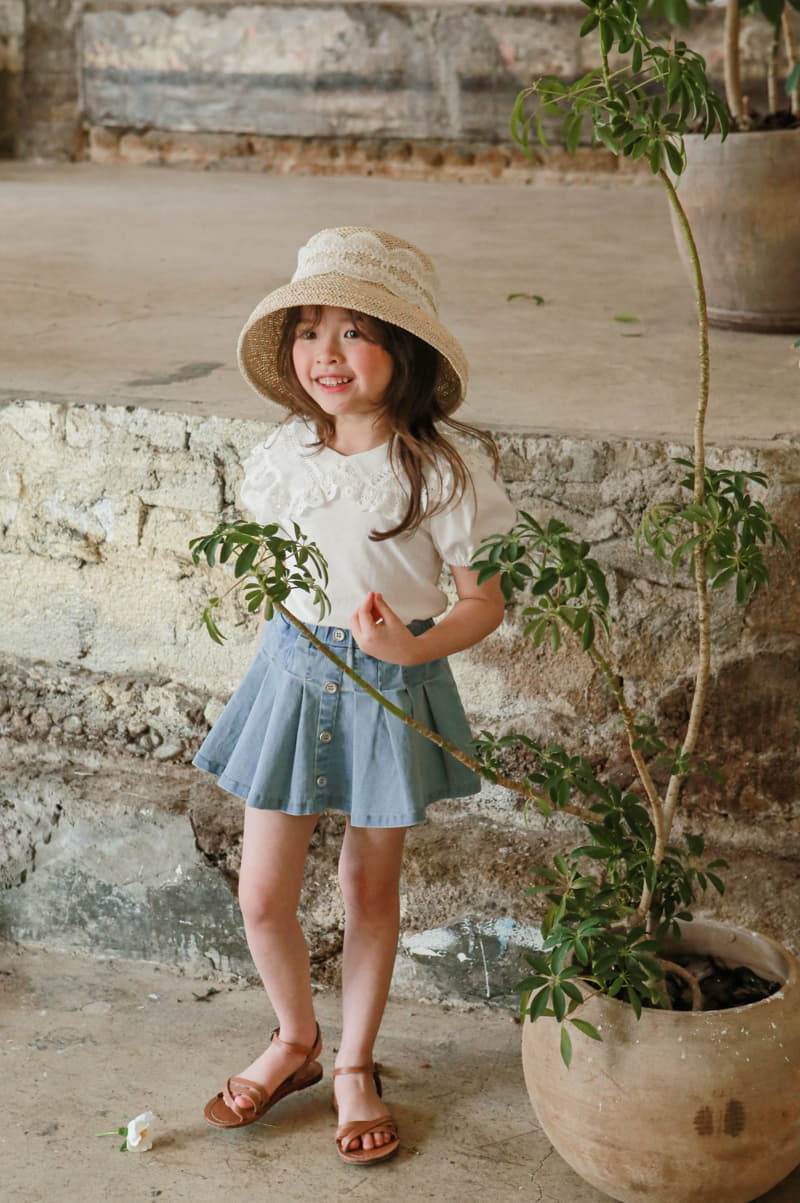 Flo - Korean Children Fashion - #littlefashionista - Maren Collar Tee - 10