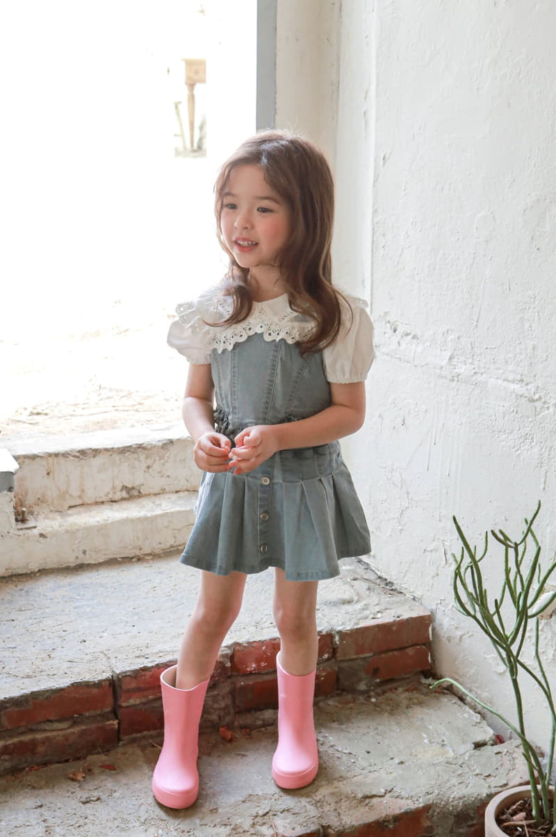 Flo - Korean Children Fashion - #minifashionista - Maren Collar Tee - 12