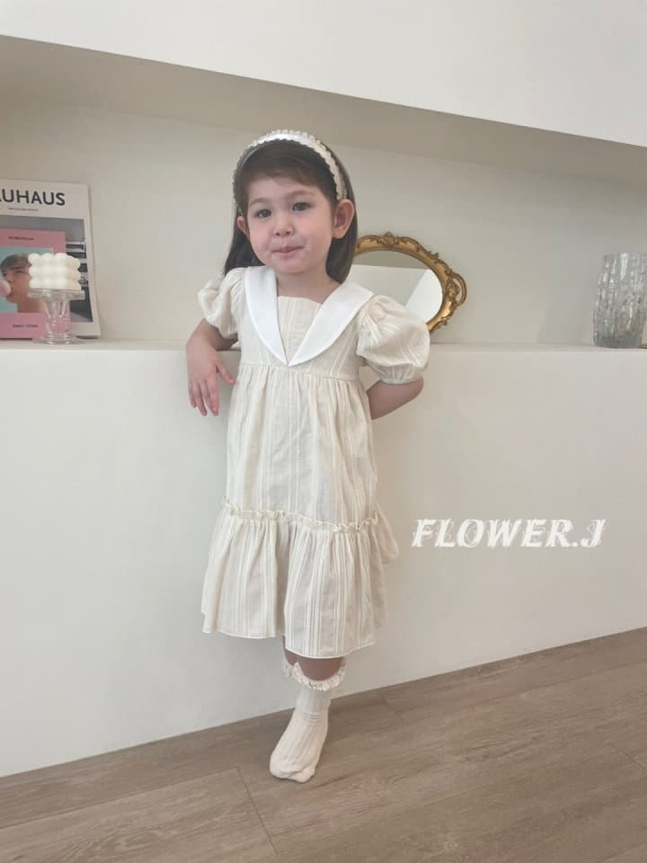 Flower J - Korean Children Fashion - #childofig - Sailor One-piece - 7