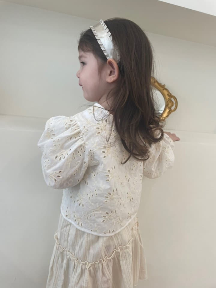 Flower J - Korean Children Fashion - #childrensboutique - Embroidery Cardigan - 9