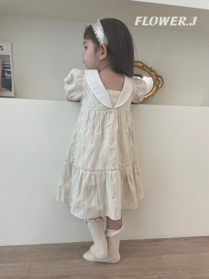 Flower J - Korean Children Fashion - #childrensboutique - Sailor One-piece - 8