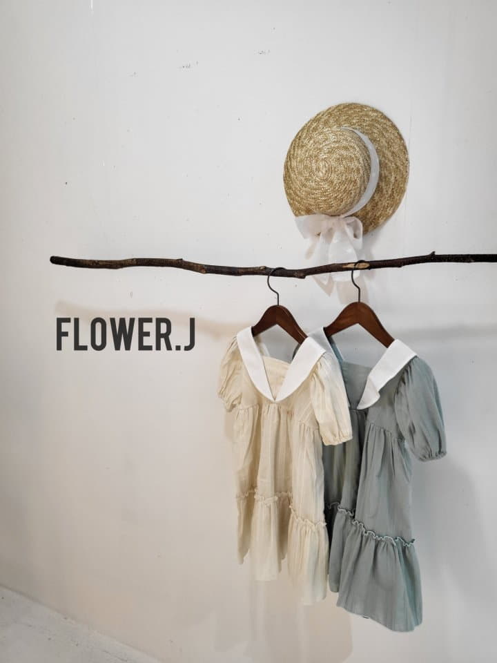 Flower J - Korean Children Fashion - #discoveringself - Sailor One-piece - 10