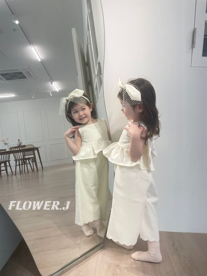 Flower J - Korean Children Fashion - #kidsstore - Big Ribbon Sleeveless - 4