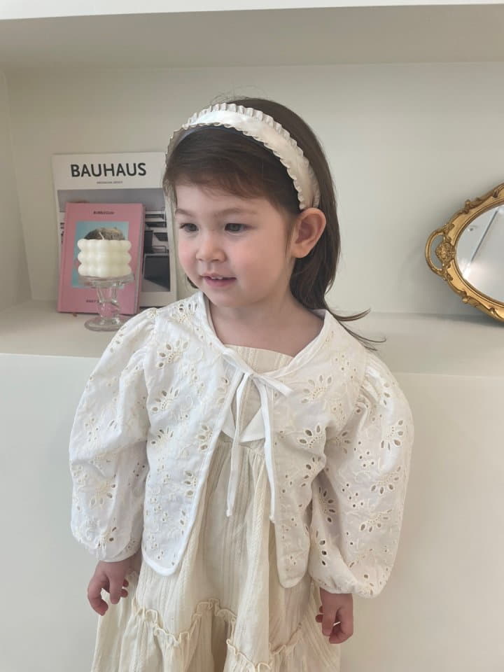 Flower J - Korean Children Fashion - #littlefashionista - Embroidery Cardigan