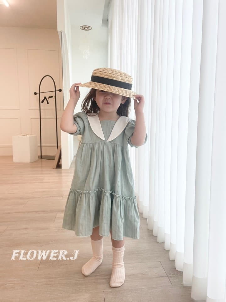Flower J - Korean Children Fashion - #magicofchildhood - Sailor One-piece