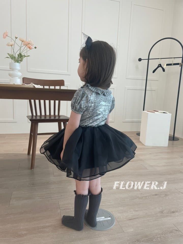 Flower J - Korean Children Fashion - #stylishchildhood - Matal Tee - 8