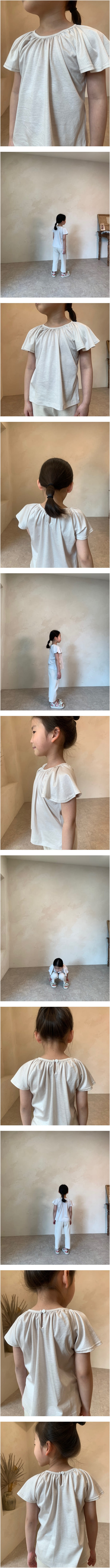 Franc Franc - Korean Children Fashion - #childrensboutique - Shirring Tencel Tee - 2