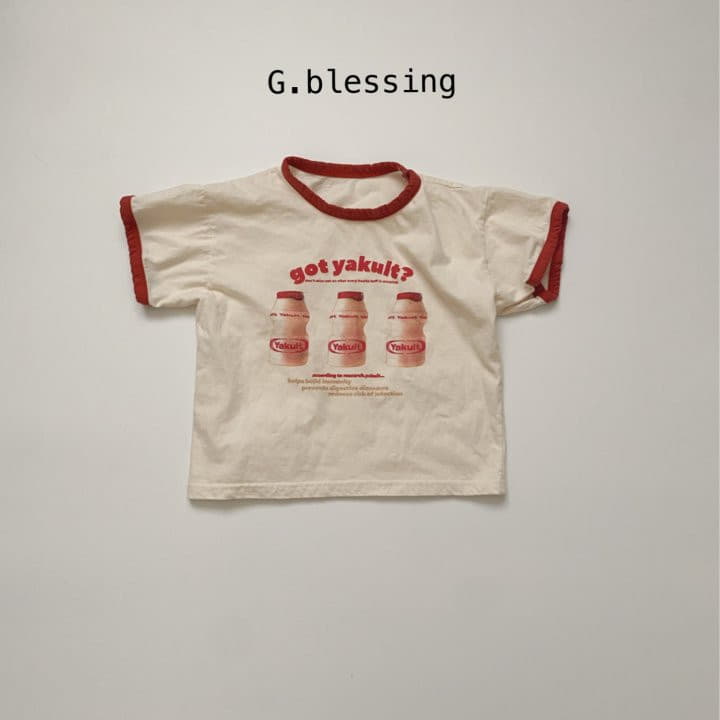 G Blessing - Korean Children Fashion - #fashionkids - Yogurt Tee