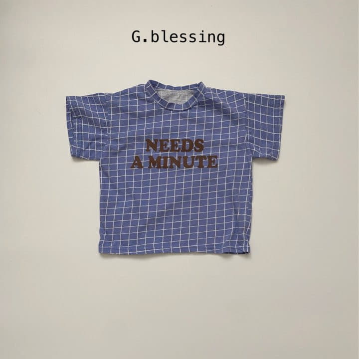 G Blessing - Korean Children Fashion - #kidsshorts - Square Tee