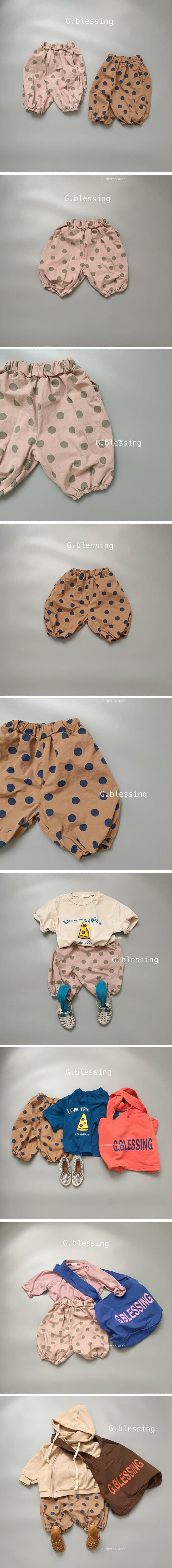 G Blessing - Korean Children Fashion - #kidsstore - Circle Pants