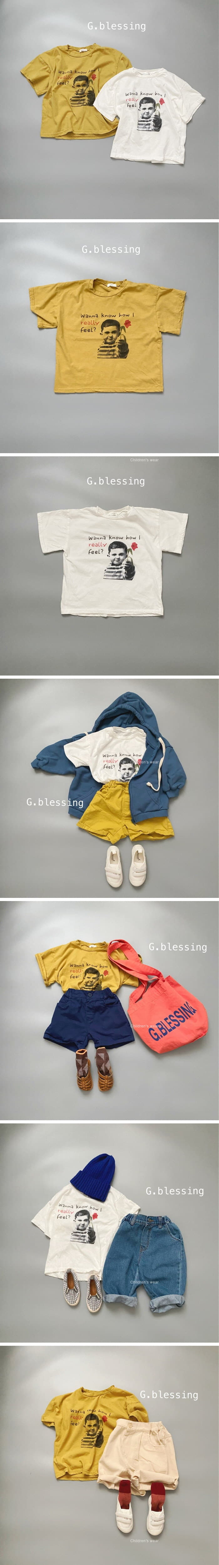 G Blessing - Korean Children Fashion - #kidzfashiontrend - Feel Tee