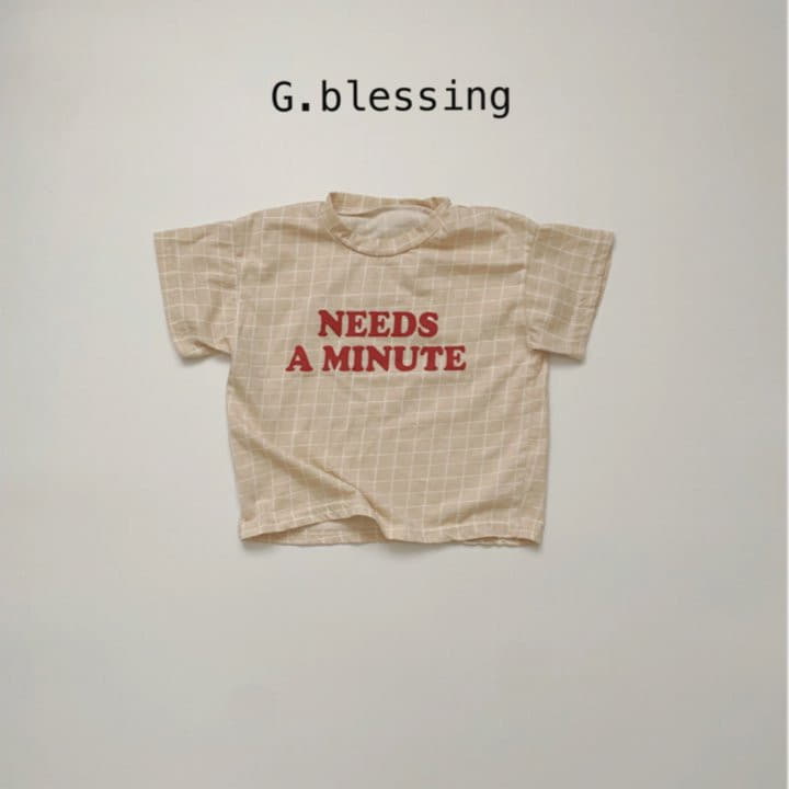 G Blessing - Korean Children Fashion - #kidzfashiontrend - Square Tee - 3
