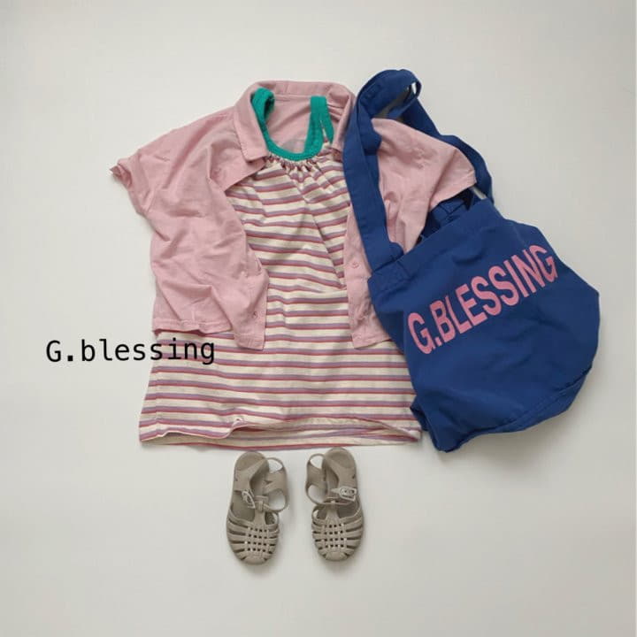 G Blessing - Korean Children Fashion - #littlefashionista - Ping Pong One-piece - 8