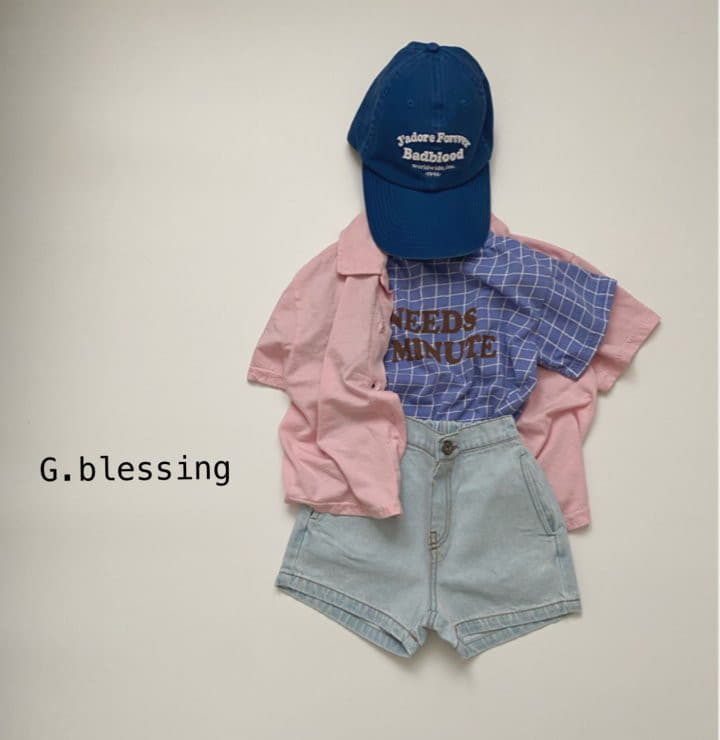 G Blessing - Korean Children Fashion - #prettylittlegirls - Popo Denim Shorts - 10