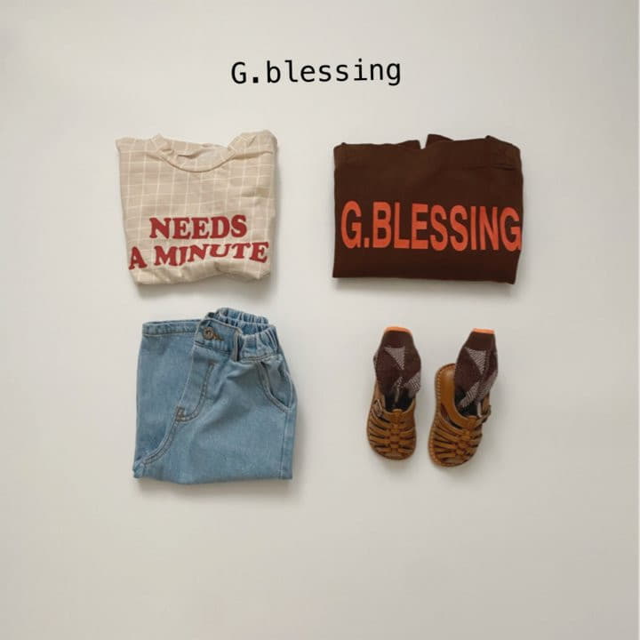 G Blessing - Korean Children Fashion - #todddlerfashion - Square Tee - 9