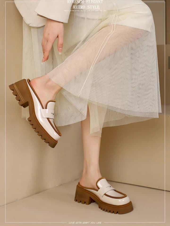 Golden Shoe - Korean Women Fashion - #momslook - dh5218 Slippers - 5