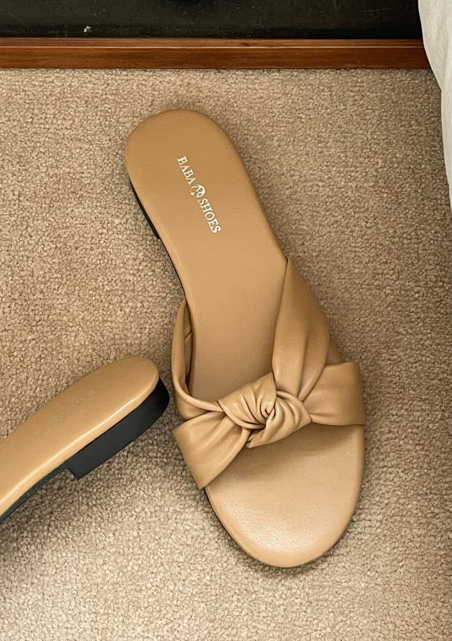 Golden Shoe - Korean Women Fashion - #momslook - ba305 Slippers - 4