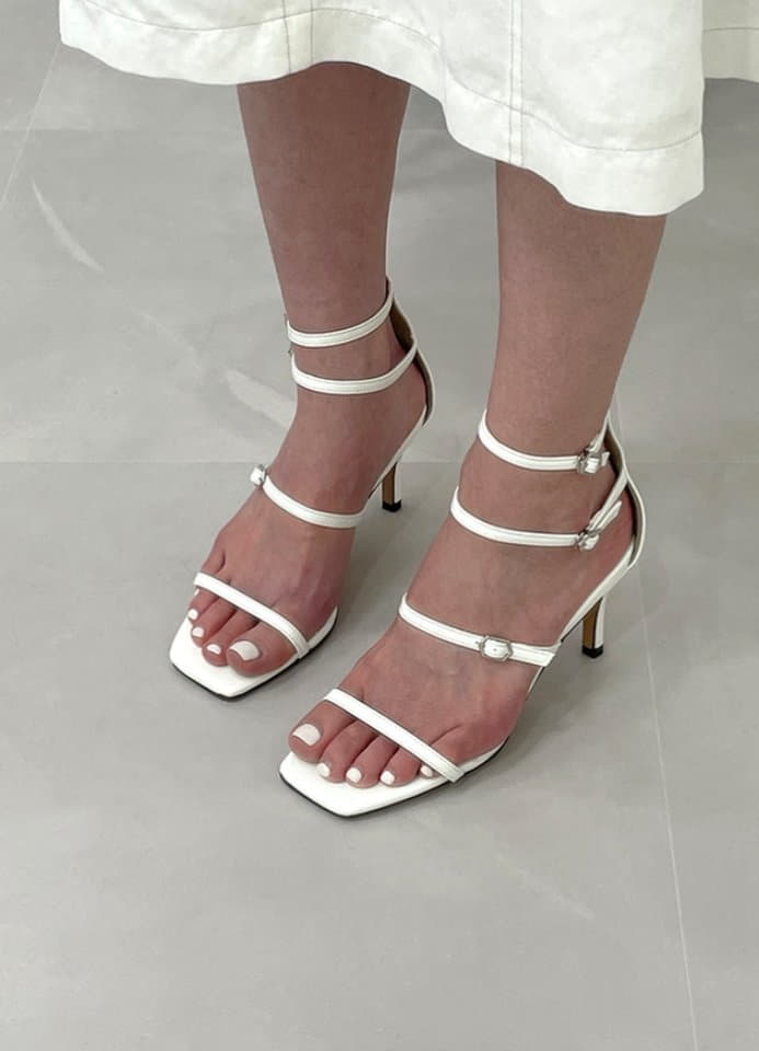 Golden Shoe - Korean Women Fashion - #momslook - bu1084 Sandals - 9