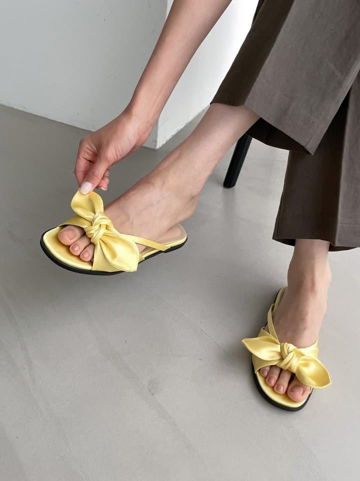Golden Shoe - Korean Women Fashion - #restrostyle - hb2018 Slippers - 2