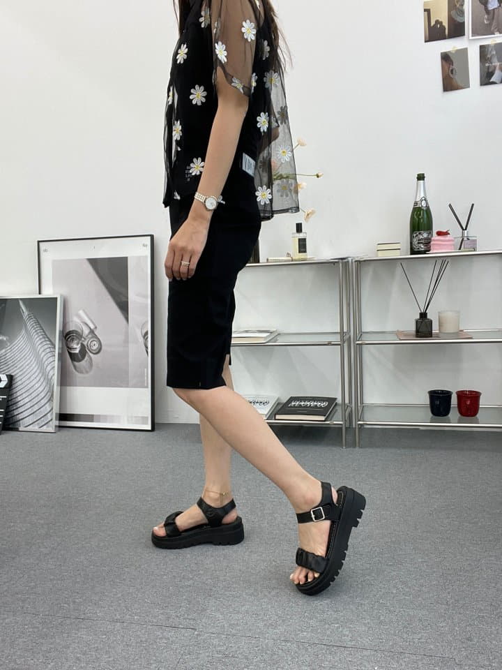 Golden Shoe - Korean Women Fashion - #womensfashion - JM6215 Sandals