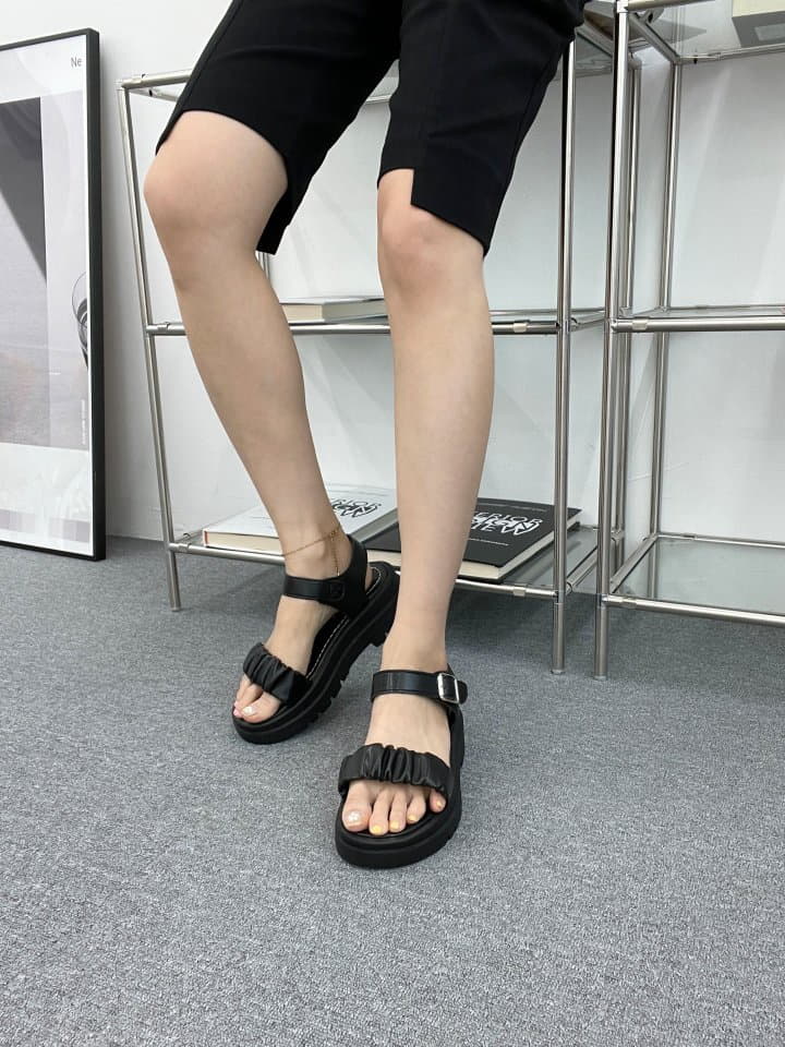 Golden Shoe - Korean Women Fashion - #womensfashion - JM6215 Sandals - 7