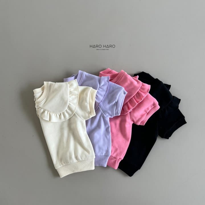 Haro Haro - Korean Children Fashion - #Kfashion4kids - Frisia Collar Sweatshirt - 3