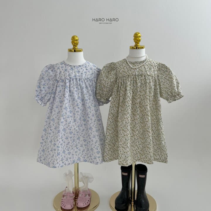 Haro Haro - Korean Children Fashion - #childofig - Flower One-piece - 10