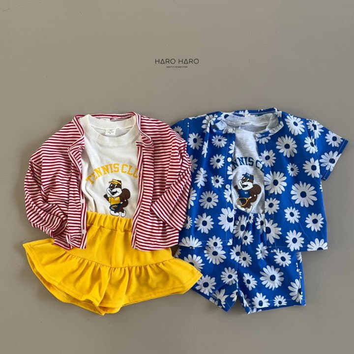 Haro Haro - Korean Children Fashion - #magicofchildhood - Squirrel Tee - 11