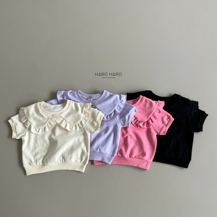 Haro Haro - Korean Children Fashion - #prettylittlegirls - Frisia Collar Sweatshirt - 7
