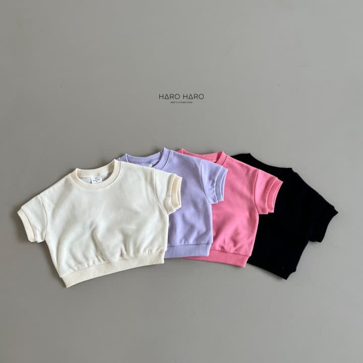 Haro Haro - Korean Children Fashion - #prettylittlegirls - Puppy Crop Sweatshirt - 6