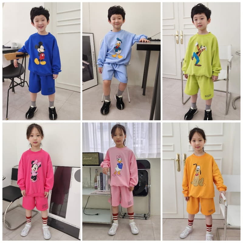 Heart Baby - Korean Children Fashion - #Kfashion4kids - Mickey Friends Top Bottom Set - 11