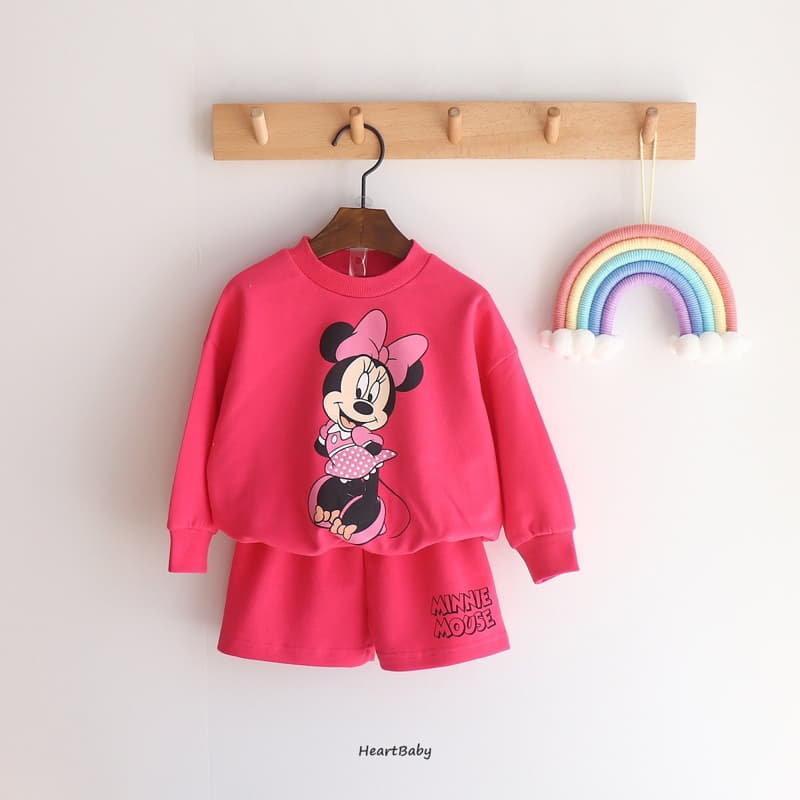 Heart Baby - Korean Children Fashion - #discoveringself - Mickey Friends Top Bottom Set - 6