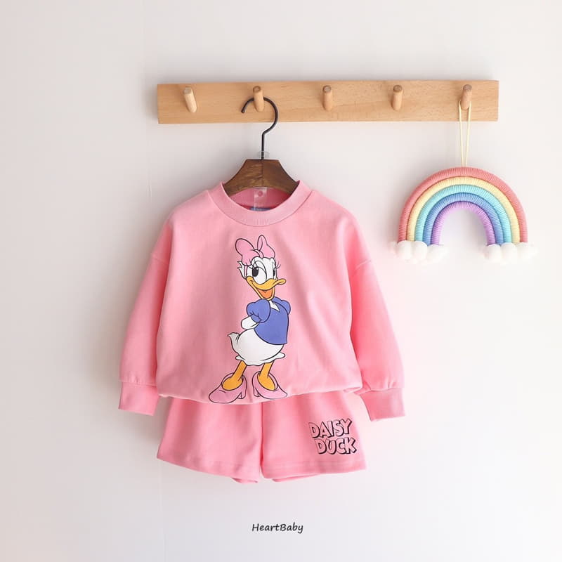 Heart Baby - Korean Children Fashion - #kidsshorts - Mickey Friends Top Bottom Set - 8