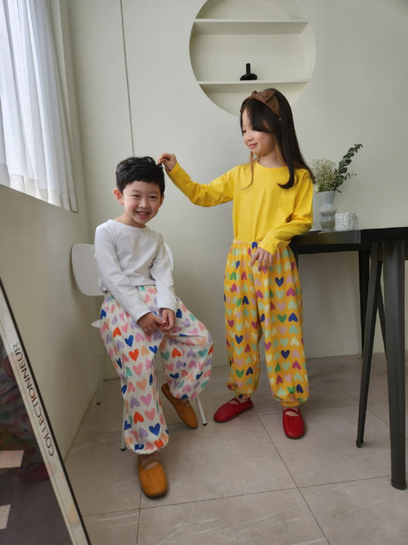 Heart Baby - Korean Children Fashion - #minifashionista - Color Pop Pants - 10