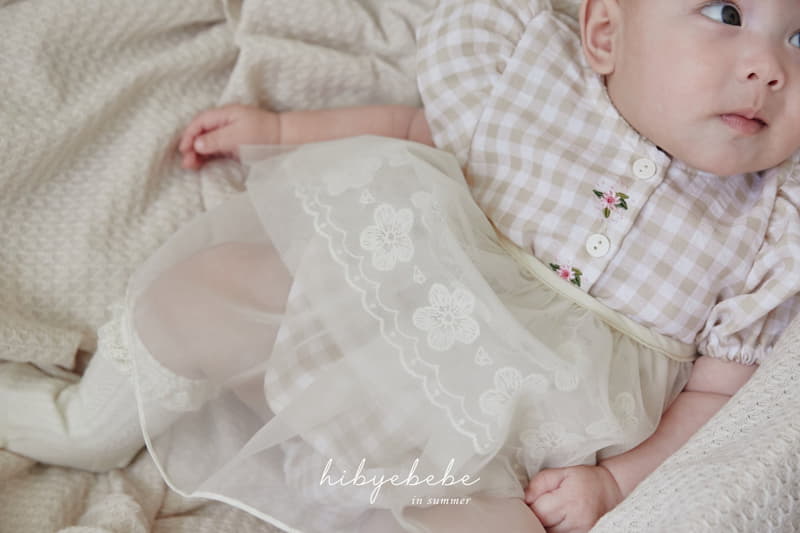 Hi Byebebe - Korean Baby Fashion - #babyclothing - Flower Button Skirt Bodysuit - 7