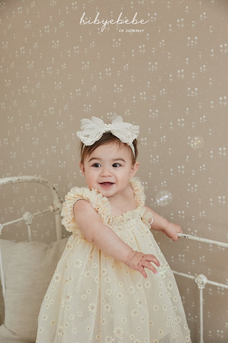 Hi Byebebe - Korean Baby Fashion - #babyclothing - Frill Wing One-piece - 5