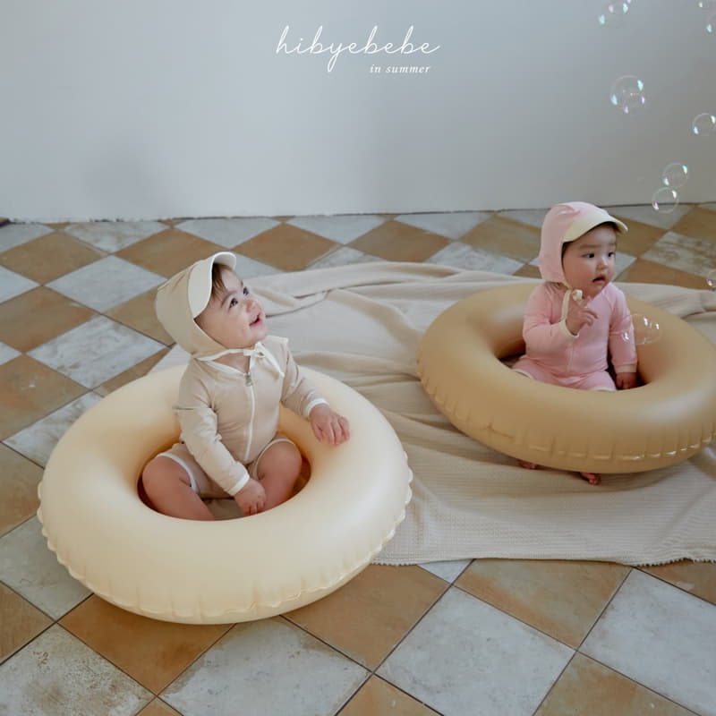 Hi Byebebe - Korean Baby Fashion - #babyboutiqueclothing - Tube Tayo Swim Bodysuit with Hat - 4
