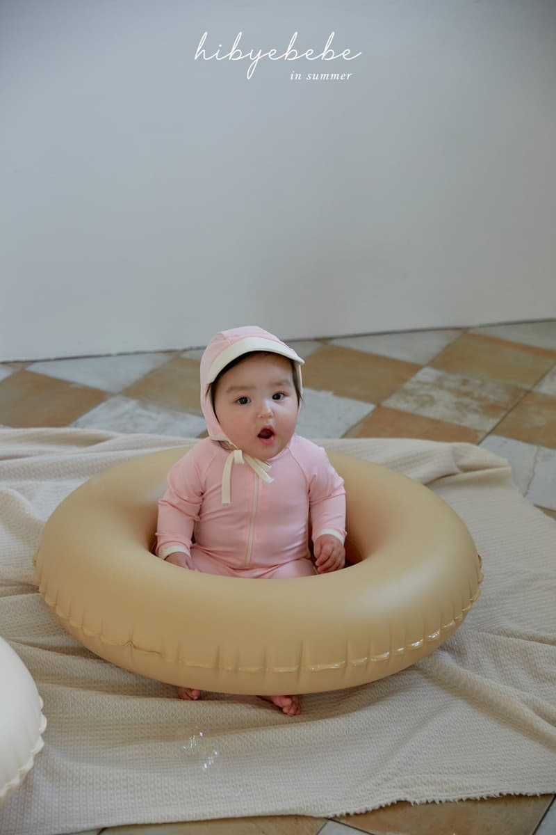 Hi Byebebe - Korean Baby Fashion - #babyfashion - Tube Tayo Swim Bodysuit with Hat - 5