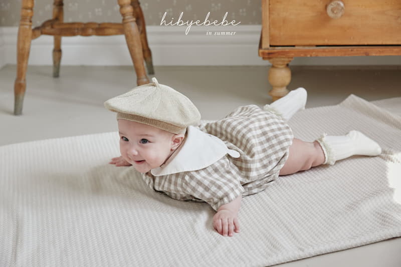 Hi Byebebe - Korean Baby Fashion - #babyclothing - Rabbit Collar Double One-piece - 4