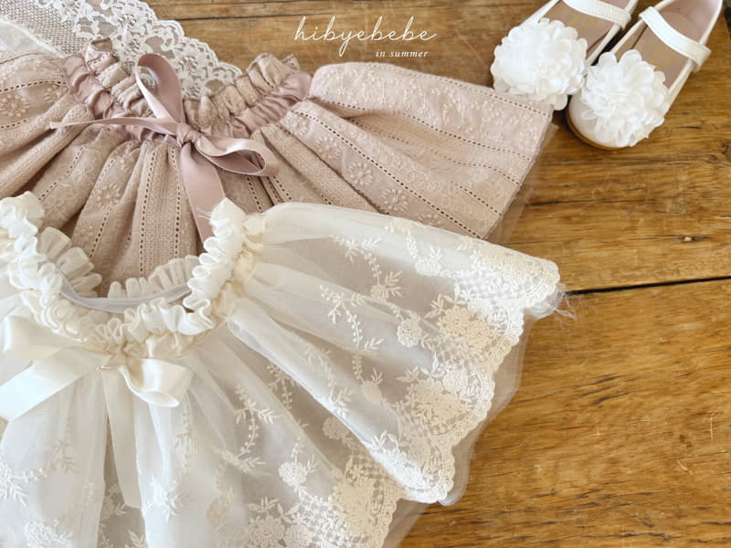 Hi Byebebe - Korean Baby Fashion - #babyoninstagram - Lace Skirt - 4