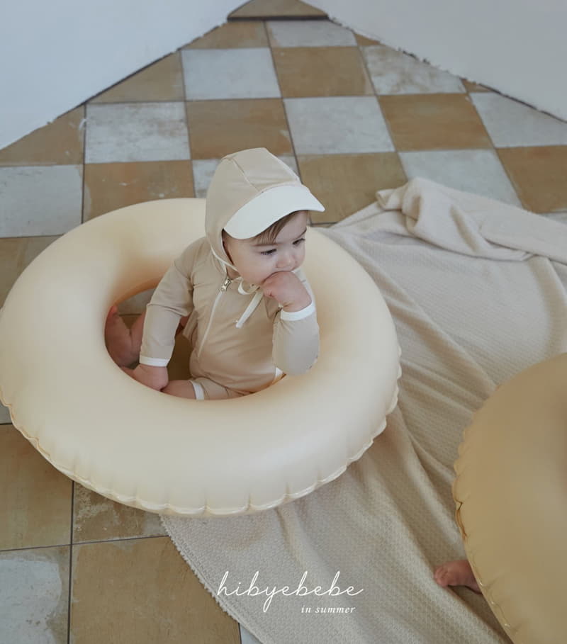 Hi Byebebe - Korean Baby Fashion - #babyootd - Tube Tayo Swim Bodysuit with Hat - 10